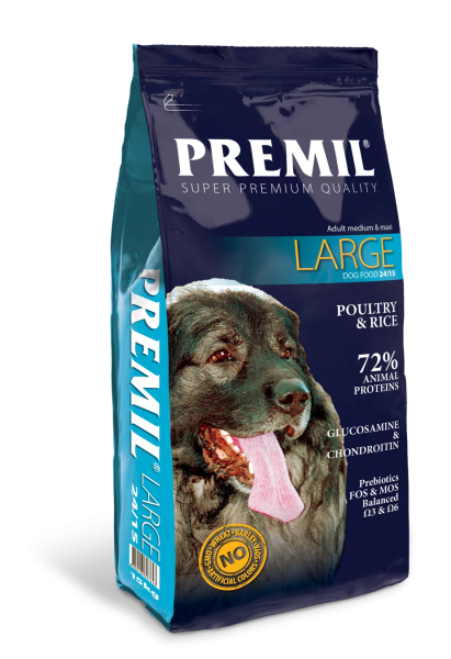 Корм Premil large superpremium